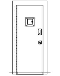 CSL0119 Holding Room Door (HOL)