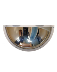 CSL1206 Framed 180� Domed Stainless Steel Mirror