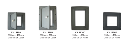 CSL1916 Vision Panel Hinged Covers and Frames