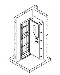 CSL0116 Observation Door / Gate / Frame