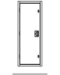CSL0128 Timber Service Duct Door (DUC)