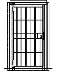 CSL0406 Surface Mounted Heavy Duty Gate