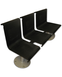 CSL0533 Multiple Steel Waiting Chairs