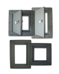 CSL1916 Vision Panel Hinged Covers and Frames